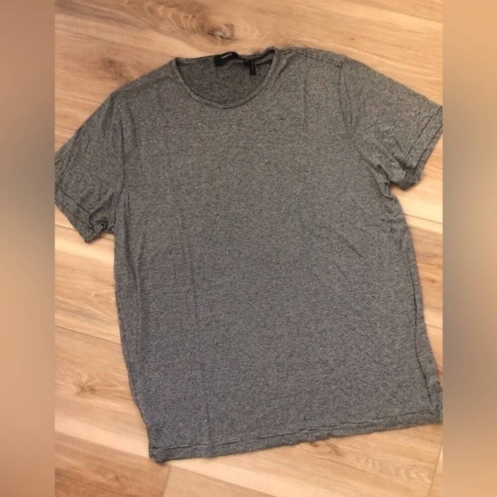 Theory Perfect Striped Tee XL